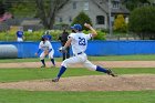 Baseball vs CGA  Wheaton College Baseball vs Coast Guard Academy during game two of the NEWMAC semi-finals playoffs. - (Photo by Keith Nordstrom) : Wheaton, baseball, NEWMAC